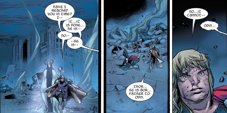 ثور پدربزرگ خود را می‌کشد